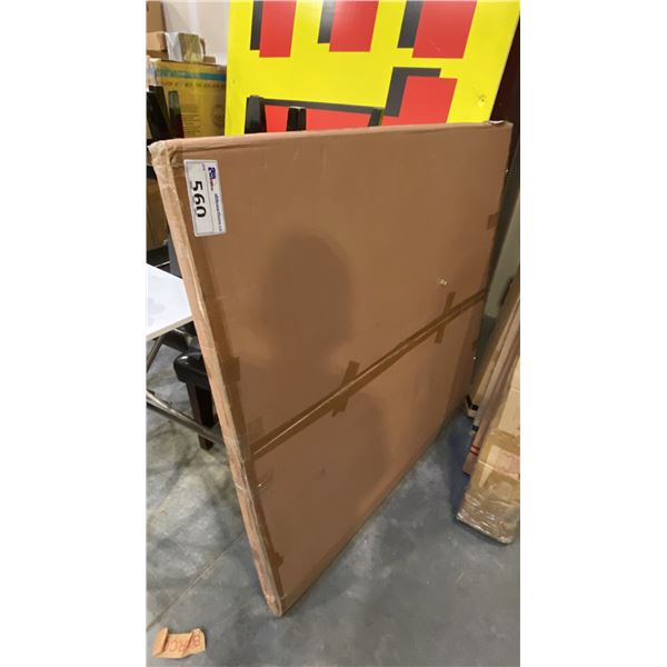 APPROX 42" ROUND TEMPERED GLASS TABLE TOP