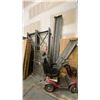 Image 1 : METAL RACKING 7- 9' X 3' UPRIGHTS, 8- 11' BEAMS, 8- 8' BEAMS & 3 PIECES OF MESH DECKING