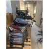 Image 1 : SKID OF RECLINER MECHANISMS AND MOTORS