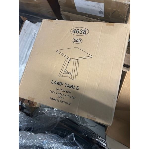 FAUX CONCRETE END TABLE (2 BOXES PER TABLE)