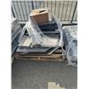 Image 1 : OFFICE CUBICLE WALLS AND COUNTER TOPS, 3 SKIDS *MUST TAKE ALL*