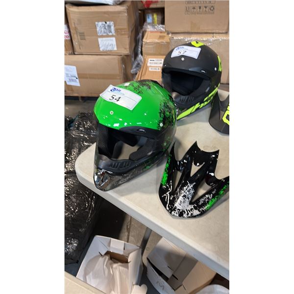 GREEN JANO BIKE HELMET SIZE L