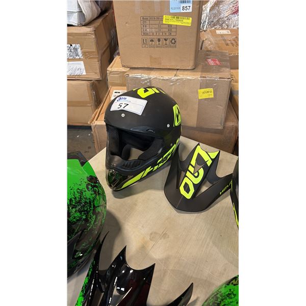 BLACK JANO BIKE HELMET SIZE M