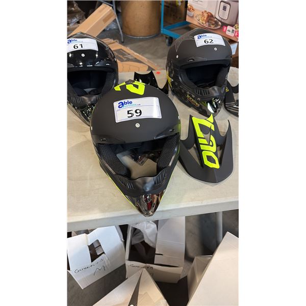 BLACK JANO BIKE HELMET SIZE M