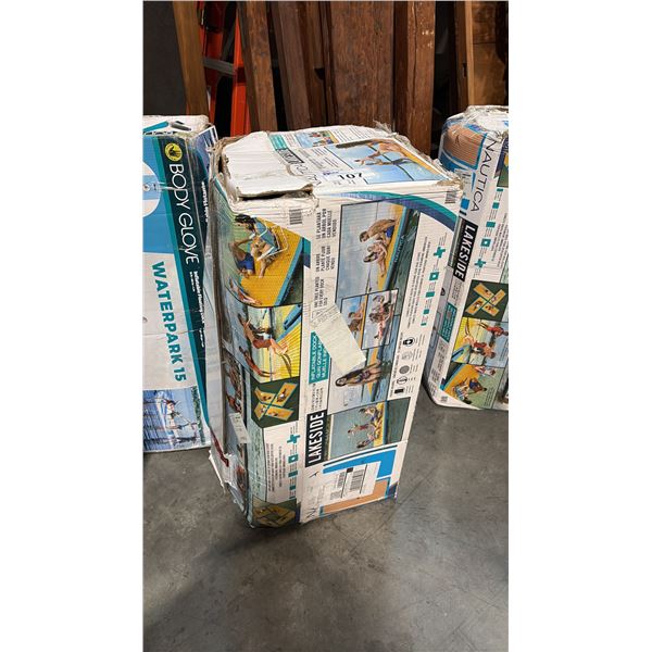 NAUTICA LAKESIDE 11'X5.5' INFLATABLE DOCK