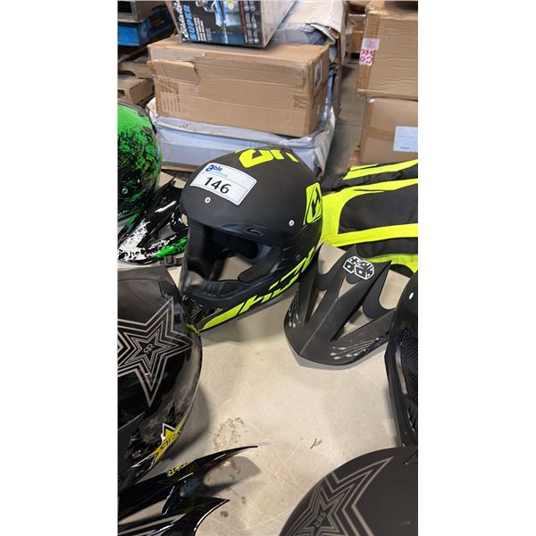 BLACK JANO BIKE HELMET SIZE M