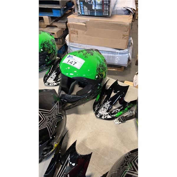 GREEN JANO BIKE HELMET SIZE M