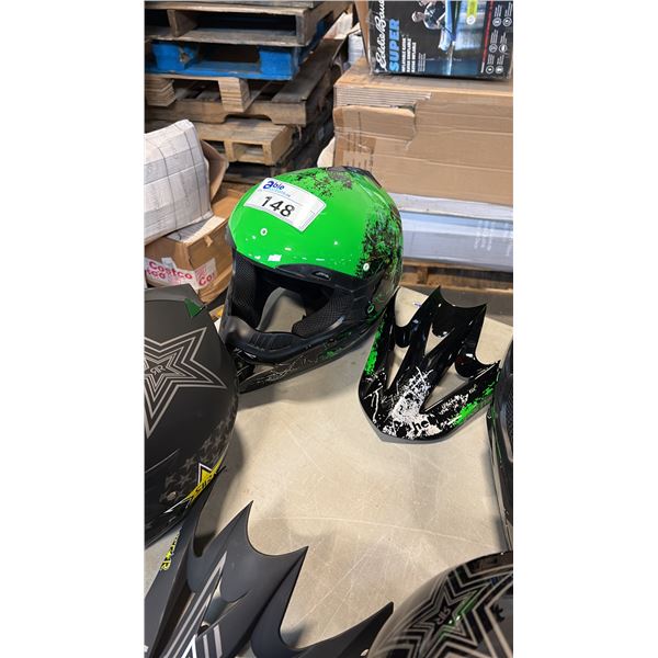 GREEN JANO BIKE HELMET SIZE M