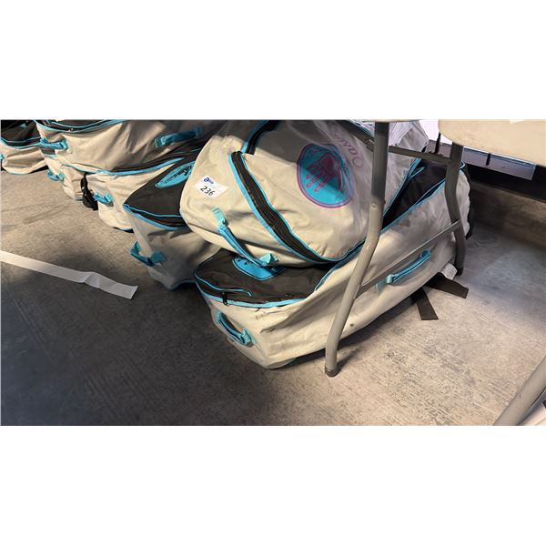 3 BODY GLOVE PADDLE BOARDS