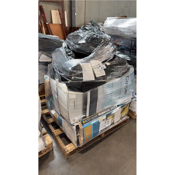 PALLET OF AQUATIC VESSELS AND ACCESSORIES