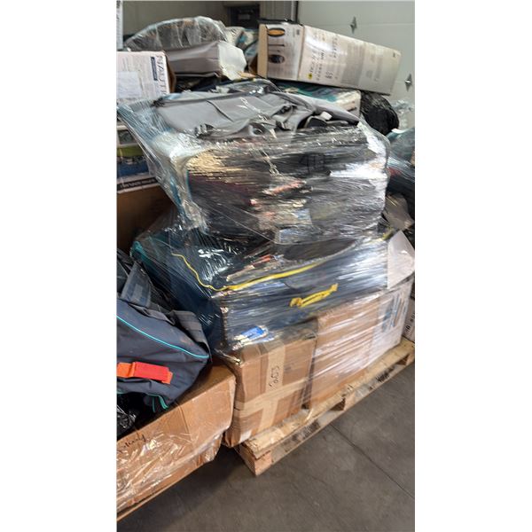 PALLET OF AQUATIC VESSELS AND ACCESSORIES