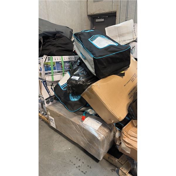 PALLET OF AQUATIC VESSELS AND ACCESSORIES