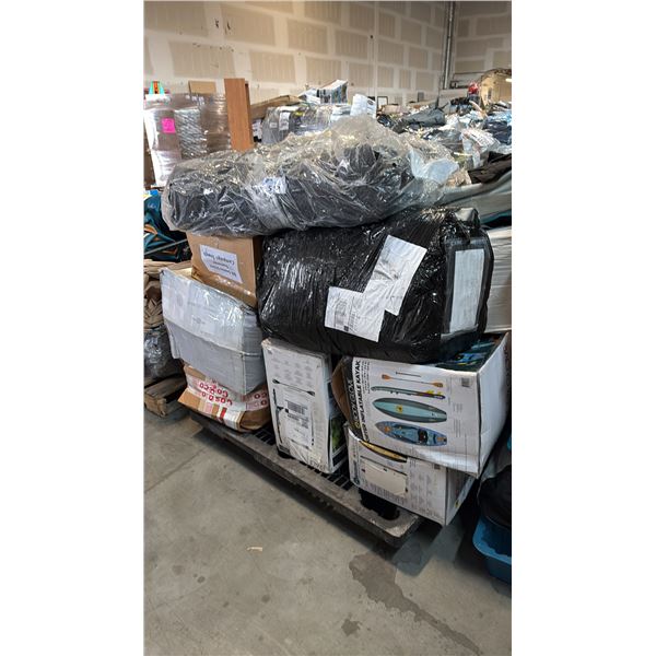 PALLET OF AQUATIC VESSELS AND ACCESSORIES