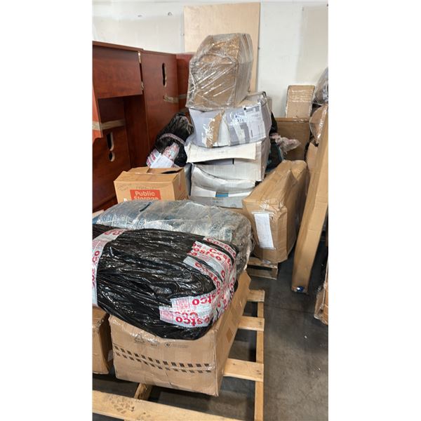 4 PALLETS OF AQUATIC VESSELS AND ACCESSORIES