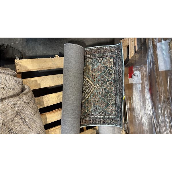 MORGAN MULTI-COLORED 2'-3" X 7'-6" RUNNER RUG