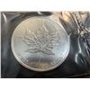 Image 38 : CANADIAN MAPLE LEAF $5 SILVER COINS - PACK OF 10 - EACH COIN IS 1 TROY OUNCE OF .9999 FINE SILVER