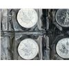 Image 39 : CANADIAN MAPLE LEAF $5 SILVER COINS - PACK OF 10 - EACH COIN IS 1 TROY OUNCE OF .9999 FINE SILVER