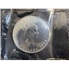 Image 9 : CANADIAN MAPLE LEAF $5 SILVER COINS - PACK OF 10 - EACH COIN IS 1 TROY OUNCE OF .9999 FINE SILVER