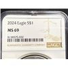 Image 6 : AMERICAN SILVER EAGLE - 2024 MS69