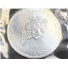 Image 4 : CANADIAN MAPLE LEAF 1 TROY OUNCE OF .9999 FINE SILVER $5 SILVER COIN - 1997; BRILLIANT UNCIRCULATED
