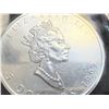 Image 3 : CANADIAN MAPLE LEAF 1 TROY OUNCE OF .9999 FINE SILVER $5 SILVER COIN - 1997; BRILLIANT UNCIRCULATED