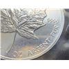 Image 8 : CANADIAN MAPLE LEAF 1 TROY OUNCE OF .9999 FINE SILVER $5 SILVER COIN - 1997; BRILLIANT UNCIRCULATED