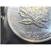 Image 9 : CANADIAN MAPLE LEAF 1 TROY OUNCE OF .9999 FINE SILVER $5 SILVER COIN - 1997; BRILLIANT UNCIRCULATED