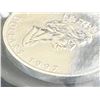 Image 5 : CANADIAN MAPLE LEAF 1 TROY OUNCE OF .9999 FINE SILVER $5 SILVER COIN - 1997; BRILLIANT UNCIRCULATED