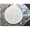 Image 7 : CANADIAN MAPLE LEAF 1 TROY OUNCE OF .9999 FINE SILVER $5 SILVER COIN - 1997; BRILLIANT UNCIRCULATED