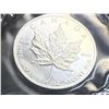 Image 9 : CANADIAN MAPLE LEAF 1 TROY OUNCE OF .9999 FINE SILVER $5 SILVER COIN - 1997; BRILLIANT UNCIRCULATED