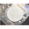 Image 6 : CANADIAN MAPLE LEAF 1 TROY OUNCE OF .9999 FINE SILVER $5 SILVER COIN - 1997; BRILLIANT UNCIRCULATED