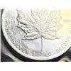 Image 7 : CANADIAN MAPLE LEAF 1 TROY OUNCE OF .9999 FINE SILVER $5 SILVER COIN - 1997; BRILLIANT UNCIRCULATED