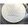Image 10 : CANADIAN MAPLE LEAF 1 TROY OUNCE OF .9999 FINE SILVER $5 SILVER COIN - 1997; BRILLIANT UNCIRCULATED