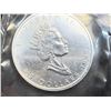 Image 4 : CANADIAN MAPLE LEAF 1 TROY OUNCE OF .9999 FINE SILVER $5 SILVER COIN - 1997; BRILLIANT UNCIRCULATED
