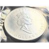 Image 2 : CANADIAN MAPLE LEAF 1 TROY OUNCE OF .9999 FINE SILVER $5 SILVER COIN - 1997; BRILLIANT UNCIRCULATED