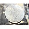 Image 6 : CANADIAN MAPLE LEAF 1 TROY OUNCE OF .9999 FINE SILVER $5 SILVER COIN - 1997; BRILLIANT UNCIRCULATED
