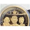 Image 35 : COMMEMORATIVE 24K GOLD LAYERED MEDALS, COLORIZED AND WITH SWAROVSKI CRYSTALS - PROOFS
