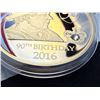 Image 43 : COMMEMORATIVE 24K GOLD LAYERED MEDALS, COLORIZED AND WITH SWAROVSKI CRYSTALS - PROOFS