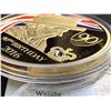 Image 44 : COMMEMORATIVE 24K GOLD LAYERED MEDALS, COLORIZED AND WITH SWAROVSKI CRYSTALS - PROOFS