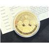 Image 46 : COMMEMORATIVE 24K GOLD LAYERED MEDALS, COLORIZED AND WITH SWAROVSKI CRYSTALS - PROOFS