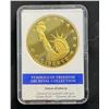 Image 1 : SYMBOLS OF FREEDOM ARCHIVAL COLLECTION GOLD LAYERED PROOF COIN