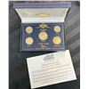 Image 1 : UNITED STATES COMMEMORATIVE GALLERY COINS FROM 2000 PLATED IN 24K GOLD