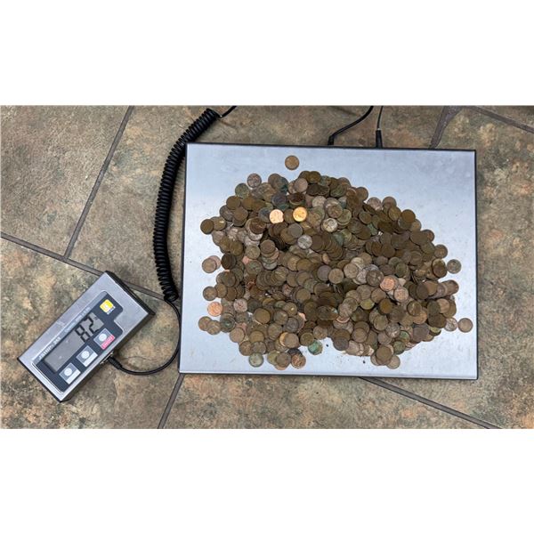LOT OF WHEAT PENNIES - LOT OF 8.2 POUNDS OF PENNIES