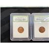 Image 18 : NICKELS - WESTWARD JOURNEY AND AMERICAN BISON NICKEL MINT SET AND TWO BRILLIANT UNCIRCULATED LINCOLN
