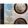 Image 6 : NICKELS - WESTWARD JOURNEY AND AMERICAN BISON NICKEL MINT SET AND TWO BRILLIANT UNCIRCULATED LINCOLN