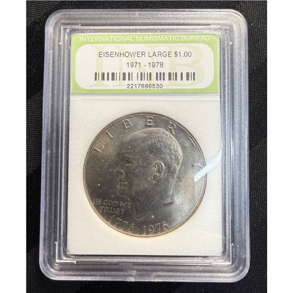 EISENHOWER BICENTENNIAL DOLLAR - 1776-1976D