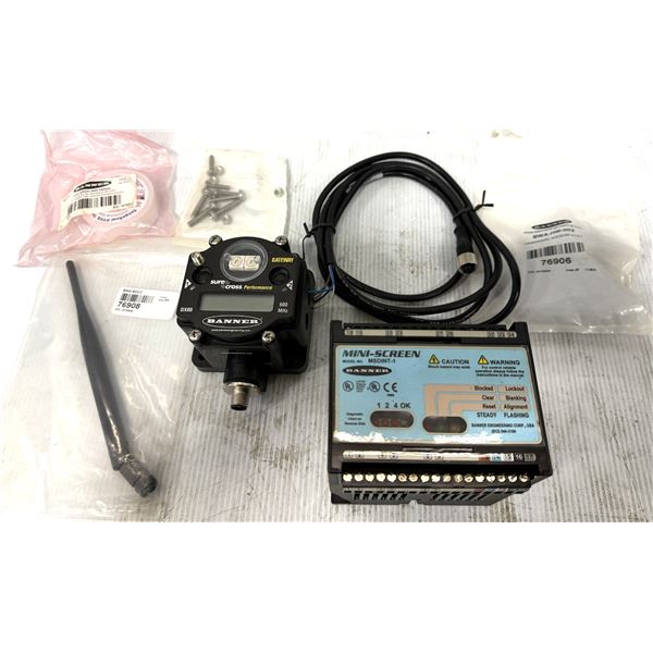 Lot of Banner Items #DX80G9M6S-P8, #MSDINT-1