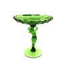 Image 1 : Cambridge Emerald Green Nude Stem Compote Dish