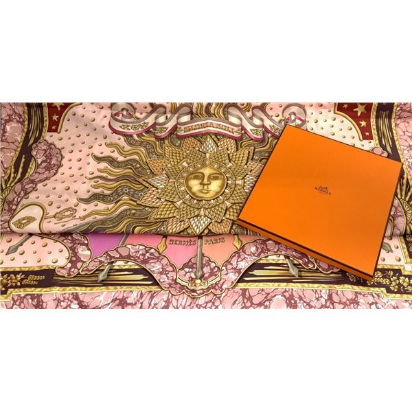 Hermes Paris Silk Scarf "Gloria Soli"