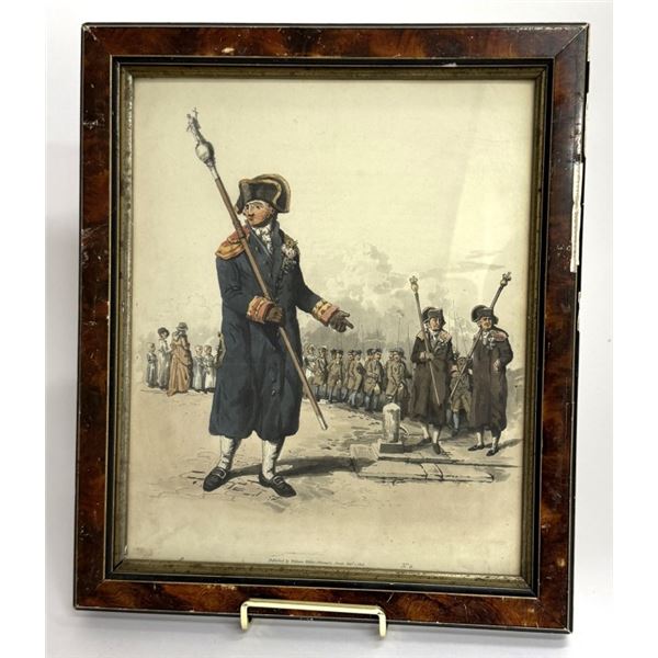 William Henry Pyne "The Parish Beadle" Print